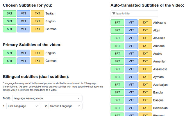 Download Youtube Subtitles 字幕下載外掛