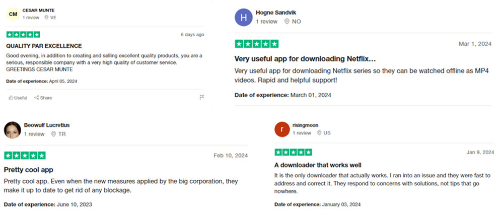 MovPilot Netflix 下載器用戶評論