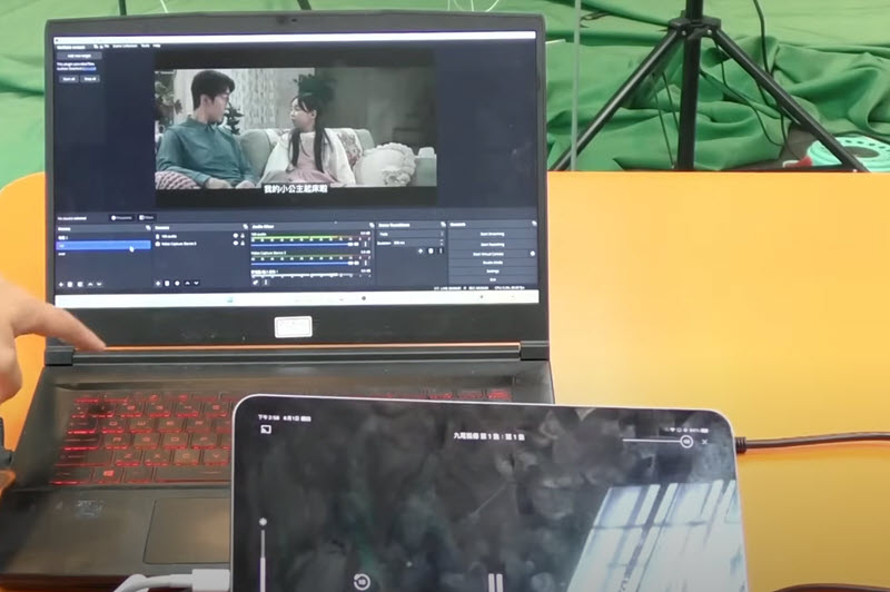 有線投影下載的 Netflix 影片至 Mac